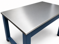LISTA stainless steel worksurface for ST Series mobile cabinet