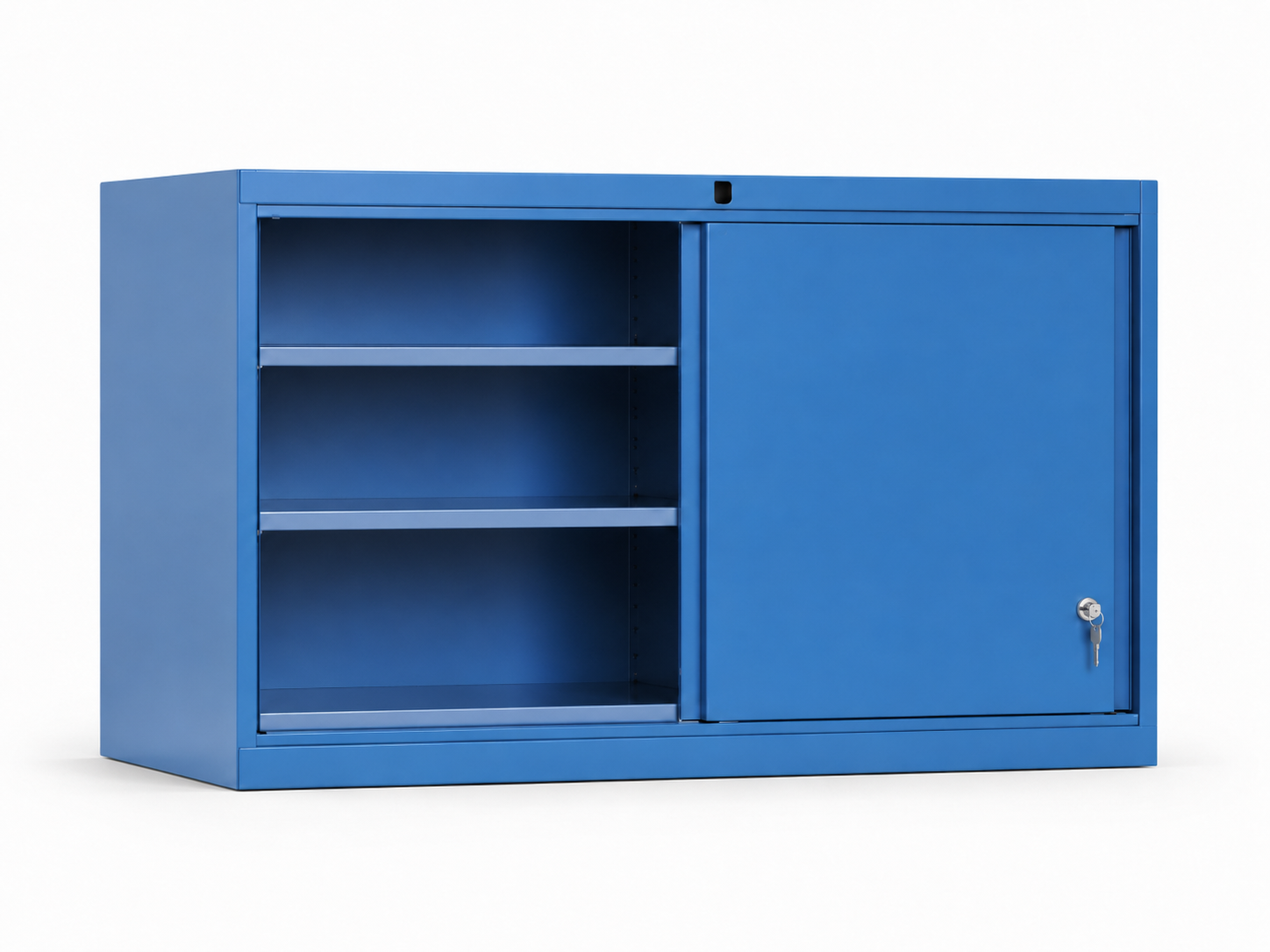Lista shelf cabinet, wide, sliding door, 53 in