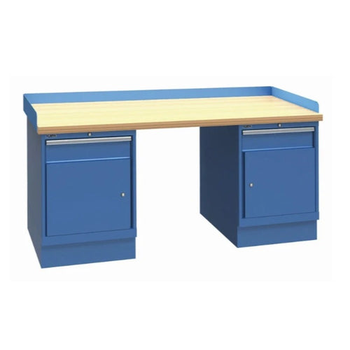 LISTA Express Dual-Pedestal Workstation, 4 Drawer (XSWB72)