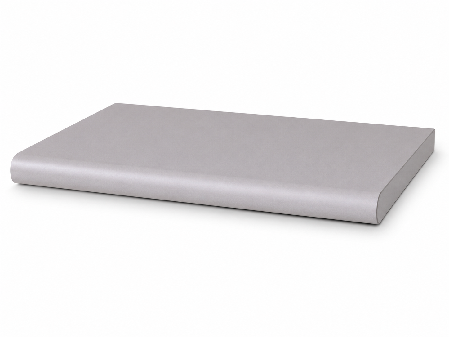 LISTA plastic laminate worksurface, Dove Gray, for HS Series mobile cabinet